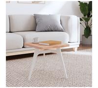 Table top Square Solid Beech Wood Light Brown 40x40x2.5cm Replacement Side/Bar