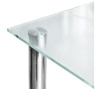 Table Top Sturdy Desk Top Replacement Dining Table Frosted Glass Top 120x60cm