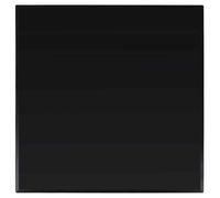 Black Marble Effect Tempered Glass Table Top 30x30cm Square