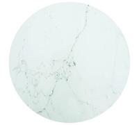 (white, 50 cm) vidaXL Table Top Sturdy Desk Top Replacement Dining Table Top Tempered Glass