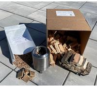 Table Top Timber Mini Firewood, Wood-Fuel pellets, and fire Starters - Compatible with Solo Stove Mesa and Mesa XL - Size Options Available (3.5" Length Logs)