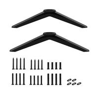 Table Top TV Base Stand Legs for TCL Roku Tvs 32in 40in 43in 49in 50in 55in, Hole- Free Wall Drilling for TCL TV Legs Replacement 32S321 40S325 43S303 50S425 55S525 with Install Kits Easy to Install