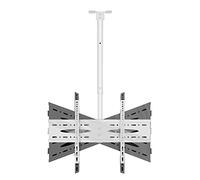 Table Top TV Stands TV Wall Mount Ceiling TV Mount Bracket, Full Motion 360° Rotation TV Stand for 40-60 Inch LCD Flat Sn TVs, Black and White Beautiful Scenery (A)