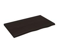 (dark grey, 100 x 60 x 4 cm) vidaXL Table Top Wooden Desk Top Dining Table Top Untreated Solid Wood Oak
