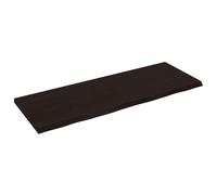 (dark grey, 140 x 50 x 4 cm) vidaXL Table Top Wooden Desk Top Dining Table Top Untreated Solid Wood Oak