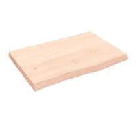 Table Top Wooden Desk Top Dining Table Top Untreated Solid Wood Oak vidaXL