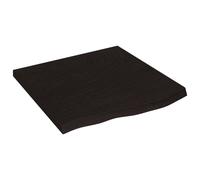 (dark grey, 60 x 60 x 4 cm) vidaXL Table Top Wooden Desk Top Dining Table Top Untreated Solid Wood Oak