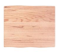 Table Top Wooden Desk Top for Table Treated Solid Wood Oak Live Edge vidaXL