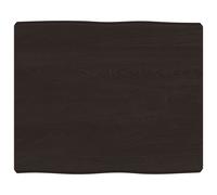 Table Top Wooden Desk Top for Table Treated Solid Wood Oak Live Edge vidaXL