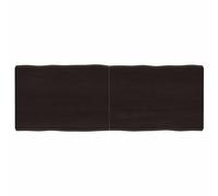 Table Top Wooden Desk Top for Table Treated Solid Wood Oak Live Edge vidaXL