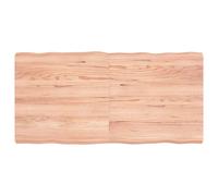 Table Top Wooden Desk Top for Table Treated Solid Wood Oak Live Edge vidaXL