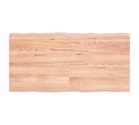 Table Top Wooden Desk Top for Table Treated Solid Wood Oak Live Edge vidaXL