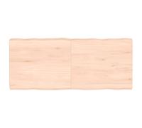 Table Top Wooden Desk Top for Table Treated Solid Wood Oak Live Edge vidaXL