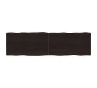 Table Top Wooden Desk Top for Table Treated Solid Wood Oak Live Edge vidaXL