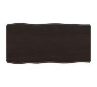 Table Top Wooden Desk Top for Table Treated Solid Wood Oak Live Edge vidaXL