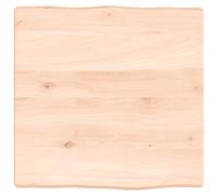 Table Top Wooden Desk Top for Table Treated Solid Wood Oak Live Edge vidaXL