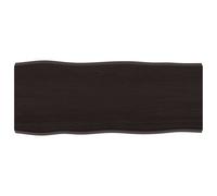 Table Top Wooden Desk Top for Table Treated Solid Wood Oak Live Edge vidaXL