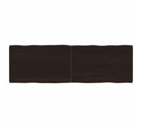 Table Top Wooden Desk Top for Table Treated Solid Wood Oak Live Edge vidaXL