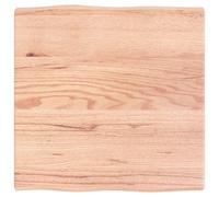 Table Top Wooden Desk Top for Table Treated Solid Wood Oak Live Edge vidaXL