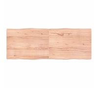 Table Top Wooden Desk Top for Table Treated Solid Wood Oak Live Edge vidaXL