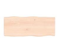 Table Top Wooden Desk Top for Table Treated Solid Wood Oak Live Edge vidaXL