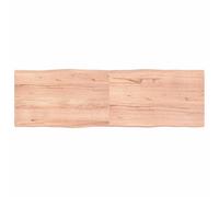 Table Top Wooden Desk Top for Table Treated Solid Wood Oak Live Edge vidaXL