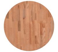 vidaXL Table Top Ø60x1.5 cm Round Solid Wood Beech