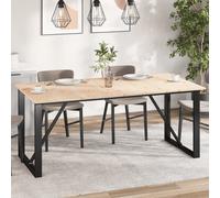 Table Tops 4 pcs 90x45x1.7 cm Rectangular Solid Wood Pine Berkfield Home Brown One Size