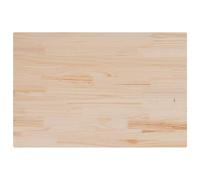 (80 x 50 x 1,7 cm/ 1 pcs) vidaXL Table Tops Replacement Dining Table Top Rectangular Solid Wood Pine