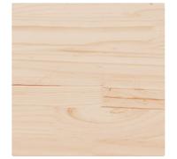 vidaXL Table Top 50x50x2.5 cm Square Solid Wood Pine