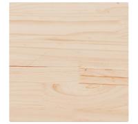 vidaXL Table Top 50x50x1.7 cm Square Solid Wood Pine