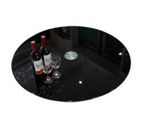 Table Turntable Smooth Tempered Glass Rotating Tray Lazy Susan Round Serving Plate Explosion Proof Tabletop Organizer for Decorating and Serving 20/24/27/31/35/39inch (Size : 100cm/39")