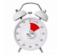 Table Twist 60 Minutes Visual Analog Timer with Dual Metal Bell Loud Alarm
