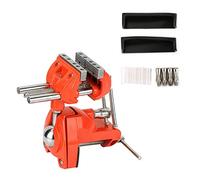 Table Vise Bench Clamp Adjustable 360° Rotation Width 70mm Adjustable Jaw Milling Vise Swivel Table Vice for Workbench