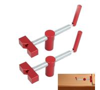 Table Vise Clamp | Bench Dogs Aluminum Alloy Work Bench Vise,Metal Working Tools. Brass Fixture, Compact Carpenter Tools for Woodworking