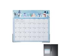 Tablea Magnetic Fridge Calendar 2026-2027 | Planning and Organization | 18 Monthly Calendar Magnets for Fridge - For Home Office Study Room School Classroom Family Tablea