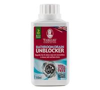 Tableau Bathroom Drain Unblocker 250ml. Acid free formula dissolves hair and breaks down soap scum, (TBDU)