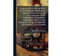 Tableau De L'état Actuel Et Des Progrès Probables Des Chemins De Fer De L'allemagne Et Du Continent Européen, Comparés Avec Ce Qui Existe Et Ce Qui Se Prépare En France À Cet Égard