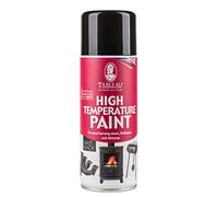 Tableau High Temperature Paint, Matt Black for Burning Stoves, BBQ, Fire Grill, Chiminea Exhausts. Spray Can 400ml