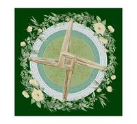 Tablecloth of God Rabbit Moon Pattern Astrology Tarology Card Tablecloth Altar Cloth Deviation Board Game Accessories Moon Pattern Tarot Card Tablecloth Spiritual Deck Cloth
