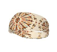 Tablecloth Pattern Print Headbands for Women and Men, Sweat Band, Workout Headband for All Sports