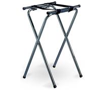 Tablecraft "24" Folding Tray Stand with Double Bar Chrome Plated, 48 x 16.5 x 78.75 cm