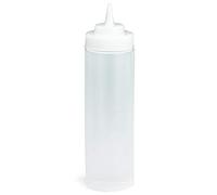 Tablecraft 24 oz Wide Mouth Squeeze Dispenser [Set of 12]