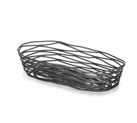 Tablecraft Artisan Oblong Basket, Steel, Multi-Colour, 22.54 x 10.16 x 5.08 cm