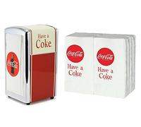 TableCraft Coca-Cola / Coke "Have a Coke" Napkin Dispenser / Holder with Napkins