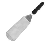 Tablecraft Solid Spatula with Ergonomic Handle and Round Blade, Stainless Steel, One Size