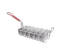 Tablecraft TB60 12Inch x 6.5Inch Nickel Plated Stainless Steel 6 Taco Fry Basket Each