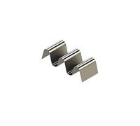 Tablecraft TRS23 Taxis Server For 2-3 Tacos, Solid Stainless Steel