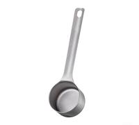 Tablespoon Coffee Scoop with Long Handle for Accurate Measurement, Constructed of Titanium to Support and Reliable Coffee Brewing Experience (circular)