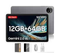Tablet 10 Inch Android 15 12GB+64GB 6600mAh Gemini 2.0 AI, Tab 20 WiFi